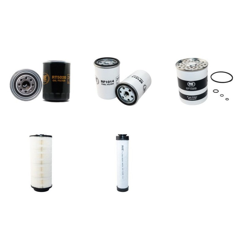 Finlay Terex 663 Filter Service Kit Air Oil Fuel Filters with Deutz Engine
