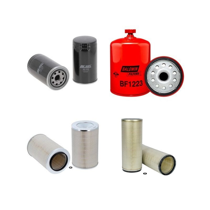 Ford AGRI 8870 Air Oil Fuel Filters with New Holland 456CID Engine Year 09.93-