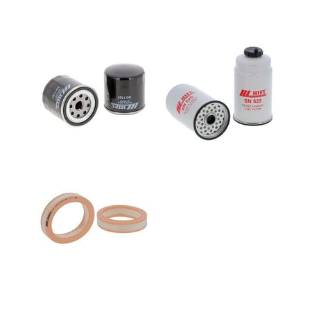 Ford TRANSIT 2,5 DIESEL Filter Kit with Inj Directe engine 1984-1986
