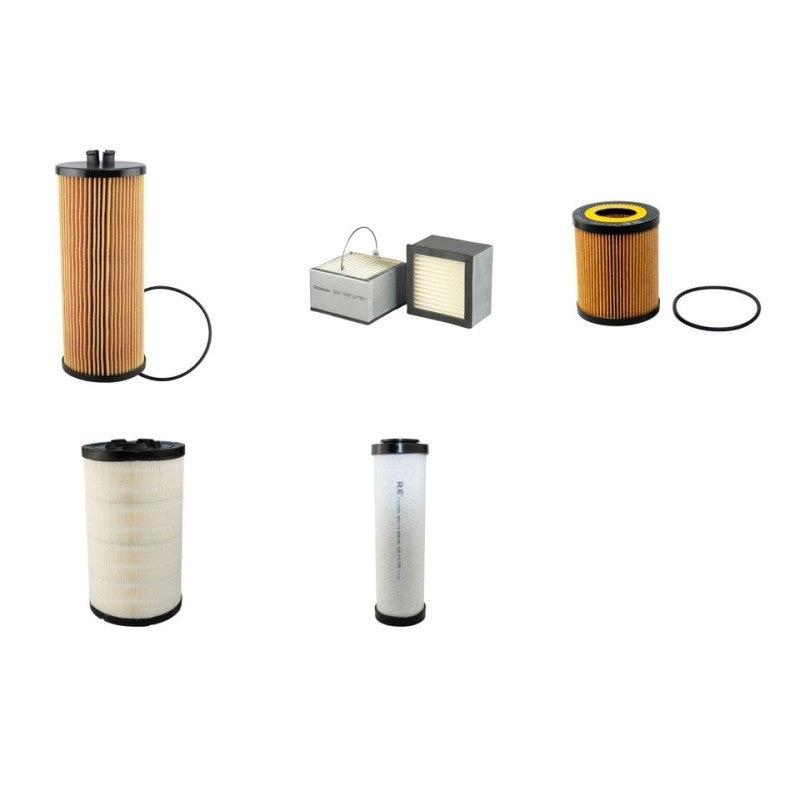 FUCHS 331MHL Filter Service Kit Air Oil Fuel Filters w/Deutz BF6M2012C Eng. YR 2006-
