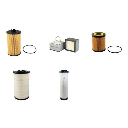 FUCHS 340AMHL Filter Service Kit Air Oil Fuel Filters w/Deutz BF6M2012C Eng.