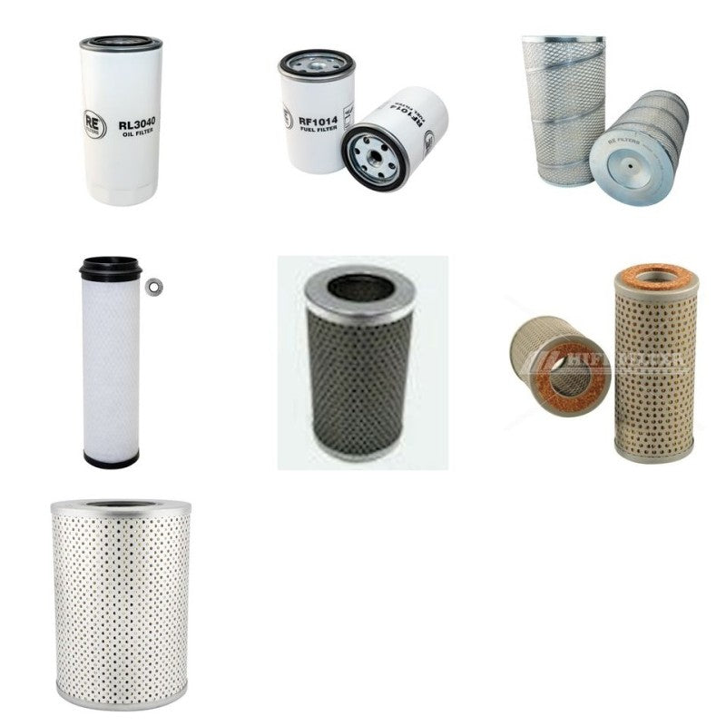 FUCHS 713MU/713RC Filter Service Kit w/Deutz F5L912 Eng.