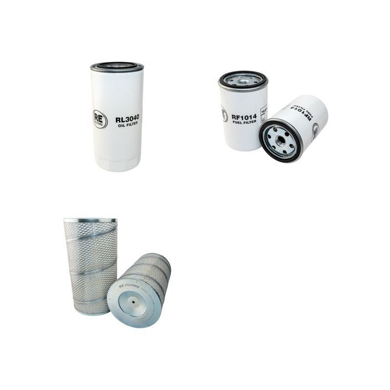 FUCHS 714M/MU/R Filter Service Kit Air Oil Fuel Filters w/Deutz F6L912 Eng.
