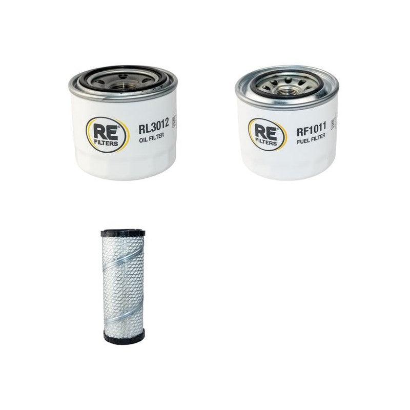 FUCHS F1300 Filter Service Kit Air Oil Fuel Filters w/Yanmar 4 TNV 88 Eng.