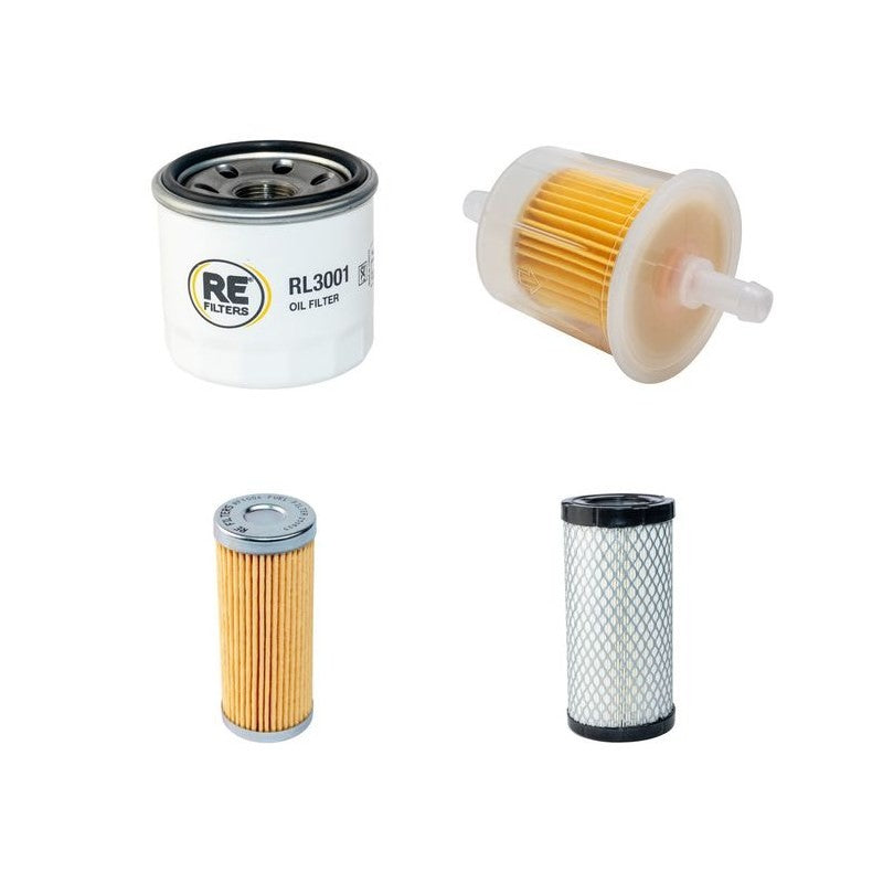 FUCHS F853H Filter Service Kit Air Oil Fuel Filters w/Yanmar 3 TNV 76 Eng.