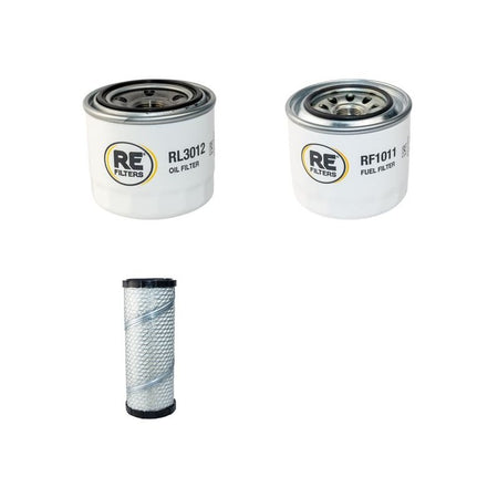 FUCHS F950H Filter Service Kit Air Oil Fuel Filters w/Yanmar 3 TNV 82 Eng. YR 1997-2007