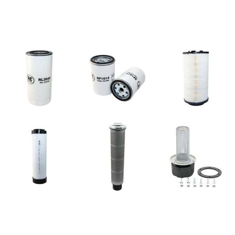 FUCHS MHL331 Filter Service Kit w/Deutz BF6M1012-EL Eng.