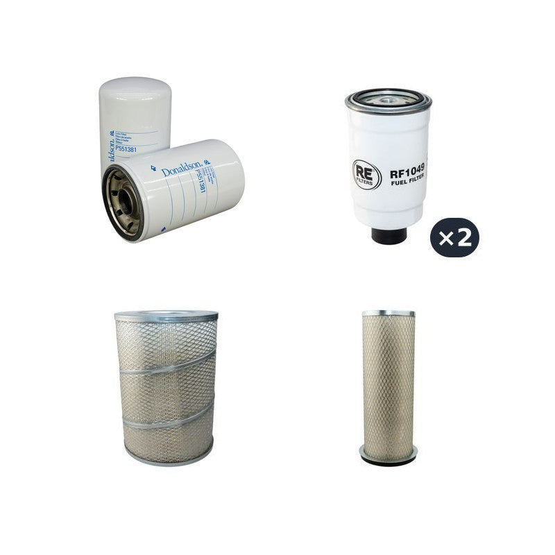 FURUKAWA 645E Filter Service Kit Air Oil Fuel Filters SN -26033
