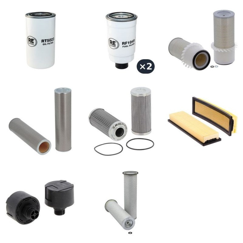 FURUKAWA 735LS TRONIC Filter Service Kit w/Cummins F659T Eng.