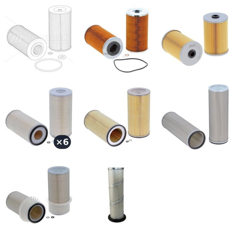 FURUKAWA HCR-C300 Filter Service Kit w/Nissan Eng.