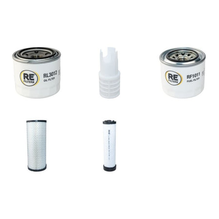 GEHL AL440 Filter Service Kit Air Oil Fuel Filters w/Yanmar 4TNV88-BKGWL Eng.