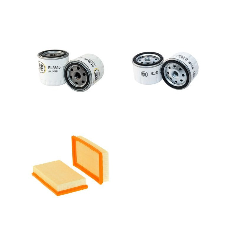 GEHL F60 Filter Service Kit Air Oil Fuel Filters w/Lombardini Eng.