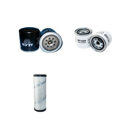 GEHL KL415 Filter Service Kit Air Oil Fuel Filters w/Perkins Eng. 43 CH