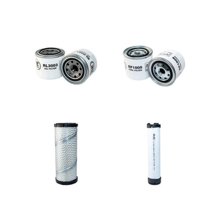 GEHL SL1640 Filter Service Kit Air Oil Fuel Filters w/ISUZU Eng.