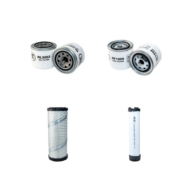 GEHL SL1640 Filter Service Kit Air Oil Fuel Filters w/ISUZU Eng.