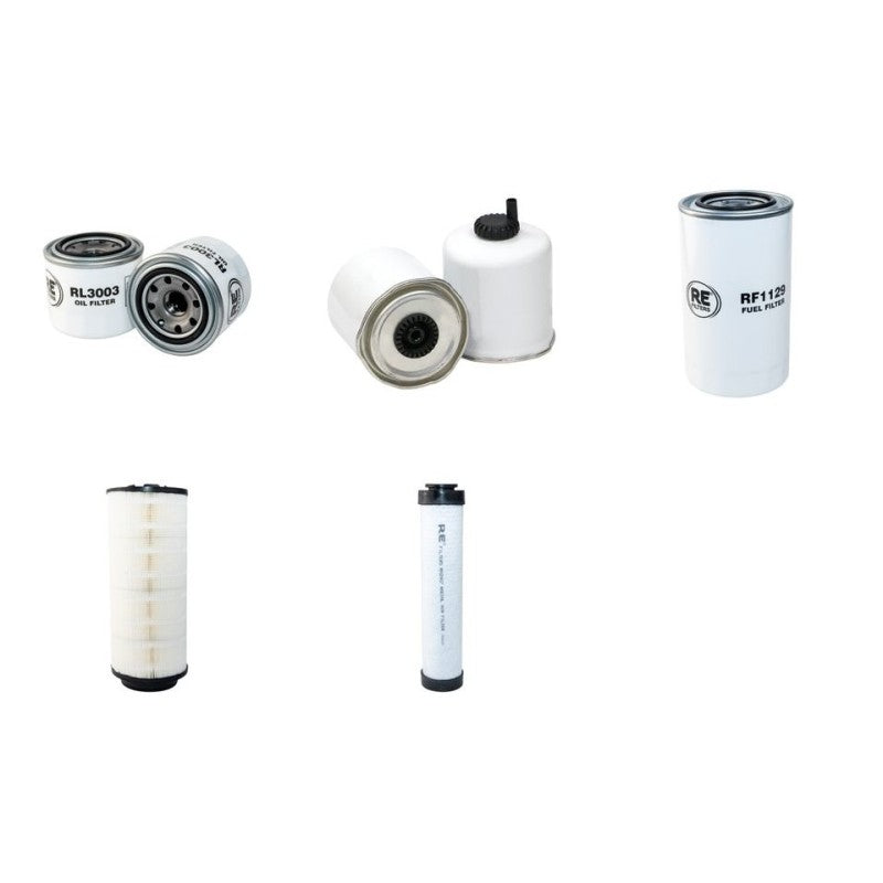 GEHL SL4640 SERIES 2 Filter Service Kit Air Oil Fuel Filters w/Yanmar 4TN98ZWNS Eng.