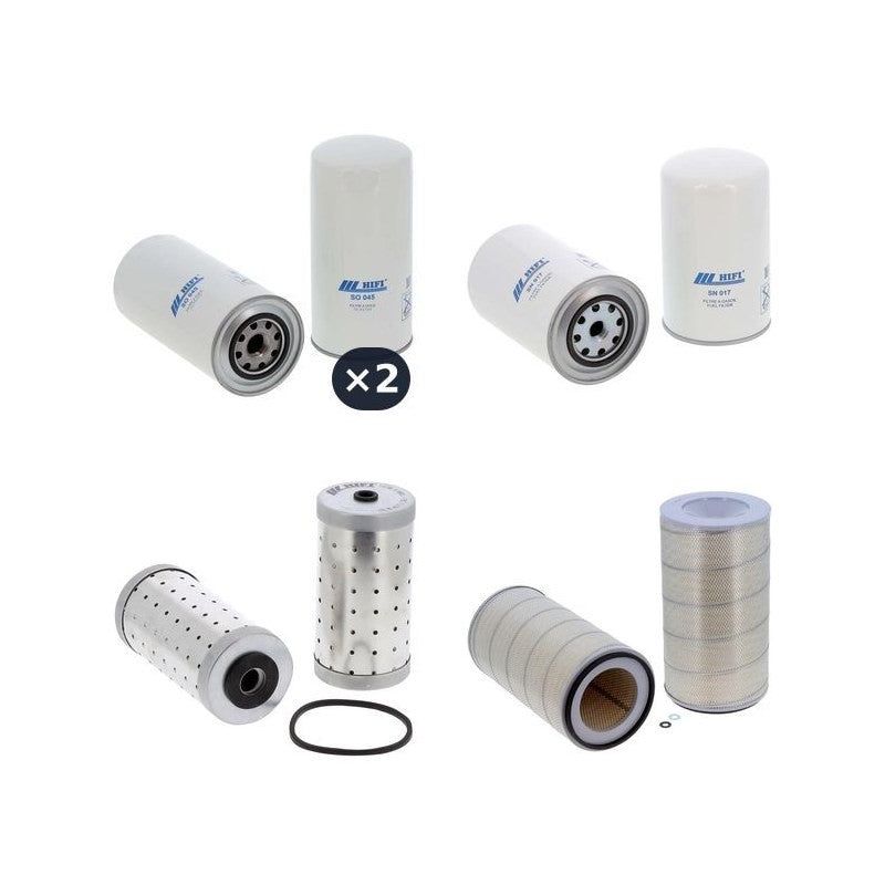 Genelec GTC 350 Filter Kit with Iveco 8210 Sri 27001 engine 2006-