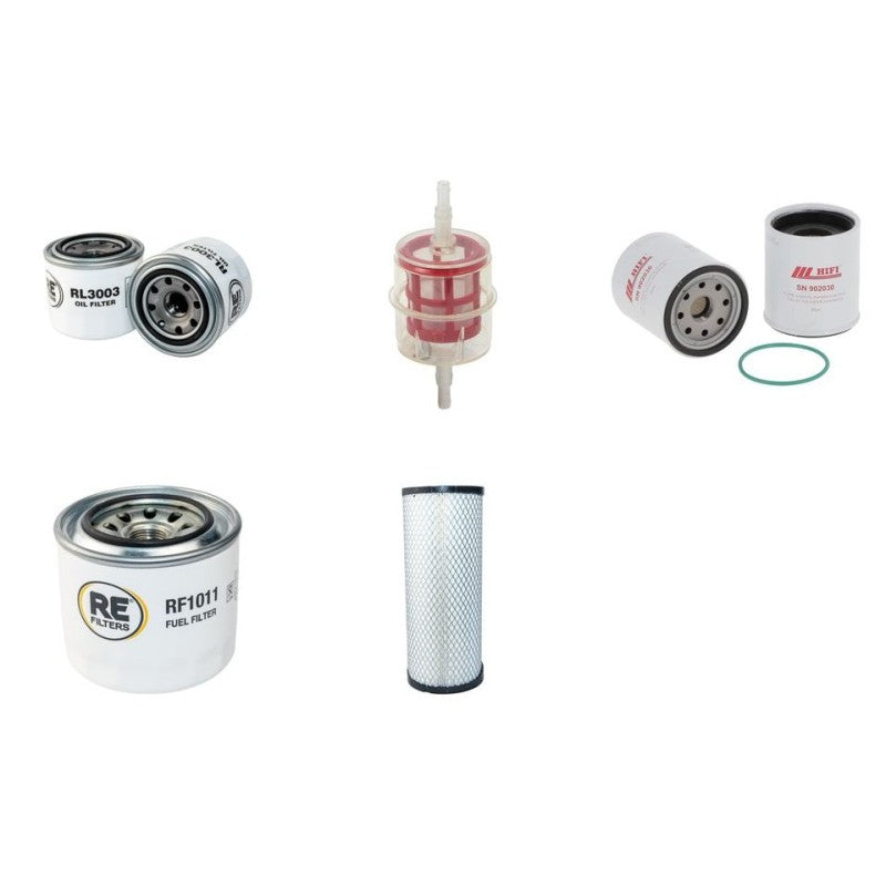 GENSET MG23SSY Filter Service Kit w/Yanmar 4Tnv88-Gmg Eng. 2008-