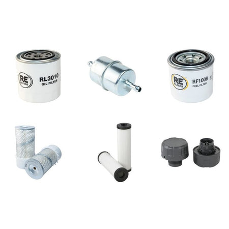 GIANT V5001T(X-tra) Filter Service Kit w/Kubota V 2003T Eng.