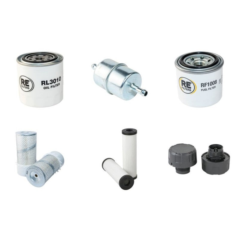 GIANT V5001T(X-tra) Filter Service Kit w/Kubota V 2003T Eng.