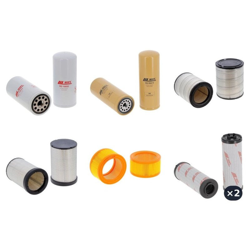 Gipo ZC 110 C Filter Kit with Caterpillar 3406 engine 2001-