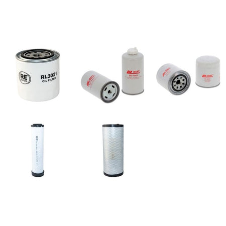 GREEN MECH EVO 205 DR Filter Service Kit w/KUBOTA D1803-CR-T-EW04eng. 01.2021 -  Air Oil Fuel