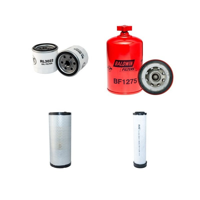 GROVE A60J Filter Service Kit Air Oil Fuel Filters w/Cummins 4B3.3 Eng.