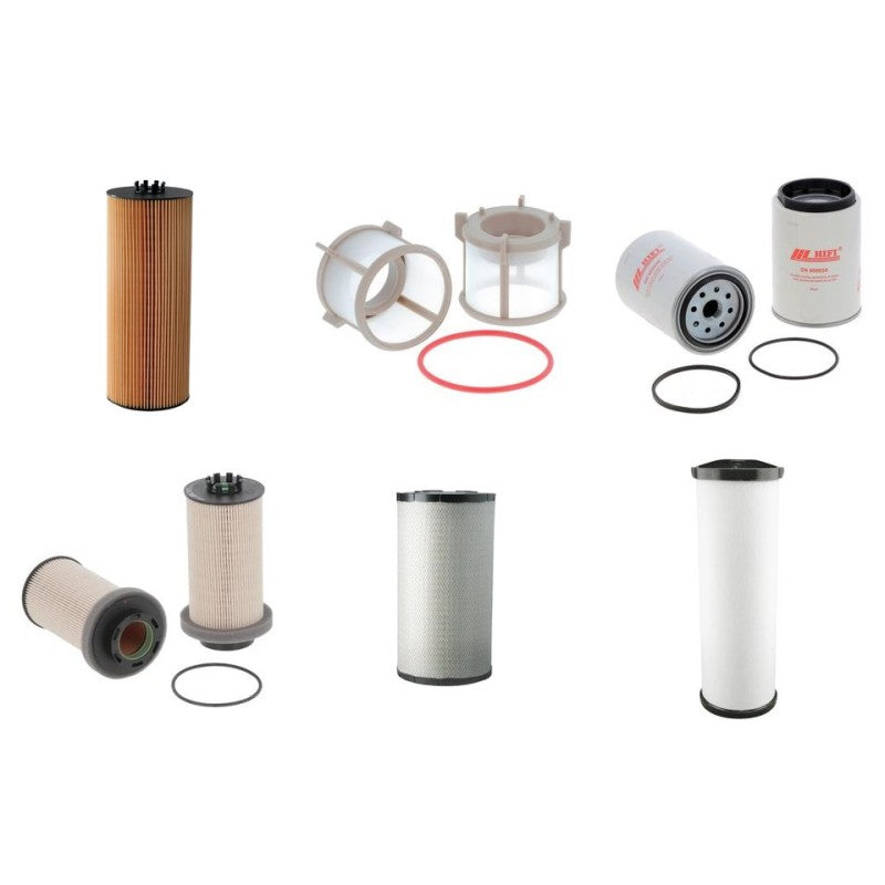 GROVE GMK4075 Filter Service Kit Air Oil Fuel Filters w/MERCEDES OM501LA Eng. SN 4075-9001- YR 03.01- 430 CH V0-V6