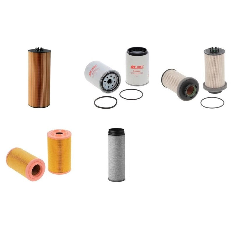 GROVE GMK5220V6 Filter Service Kit w/MERCEDES OM502LATIII Eng. SN 5220-2014- V6 TIER III