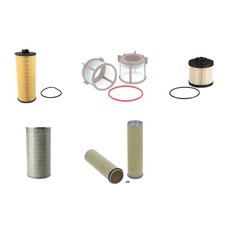 GROVE GMK 6300-ROB V4/V6 Filter Kit Air Oil Fuel w/MERCEDES Eng. SN 6300-9098-