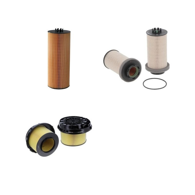 GROVE GMK6300-ROBV4/V6 Filter Service Kit Air Oil Fuel Filters w/MERCEDES OM502LA Eng. SN 6300-9098- V4/V6