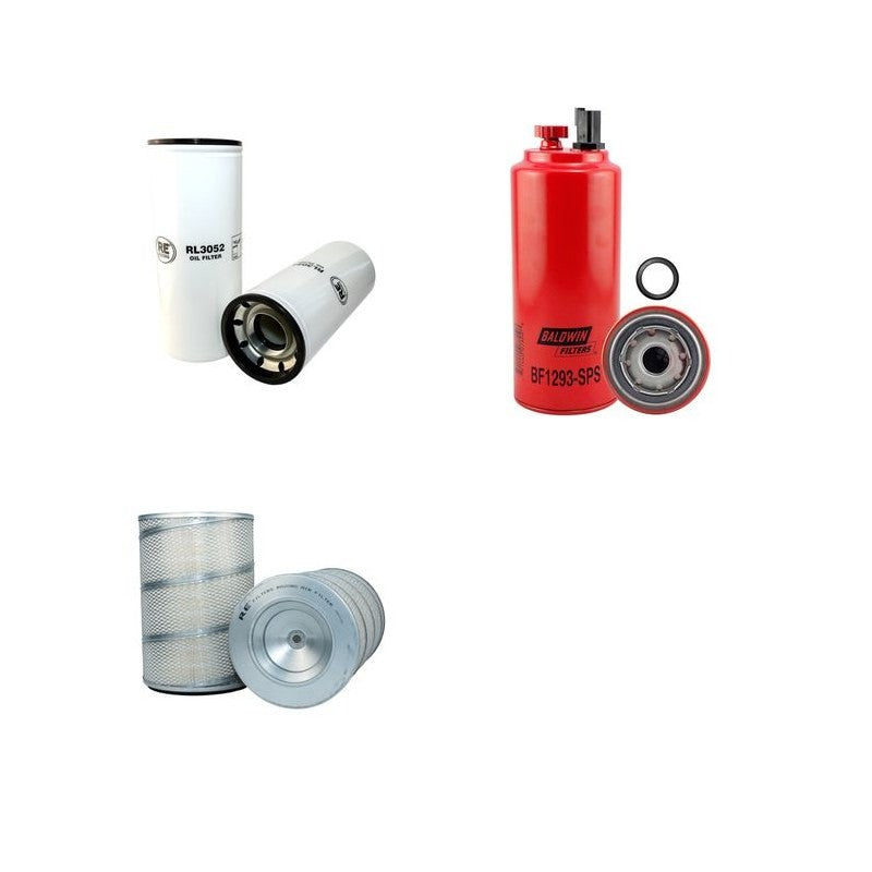 GROVE TMS500E07 Filter Service Kit Air Oil Fuel Filters w/Cummins ISC Eng. TIER II