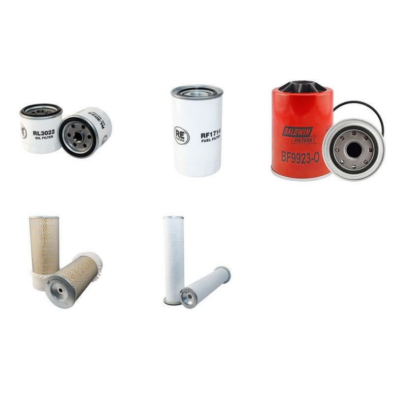 GROVE YB5515 Filter Service Kit Air Oil Fuel Filters w/Cummins B3.3-99L Eng. SN 1105330 TIER III