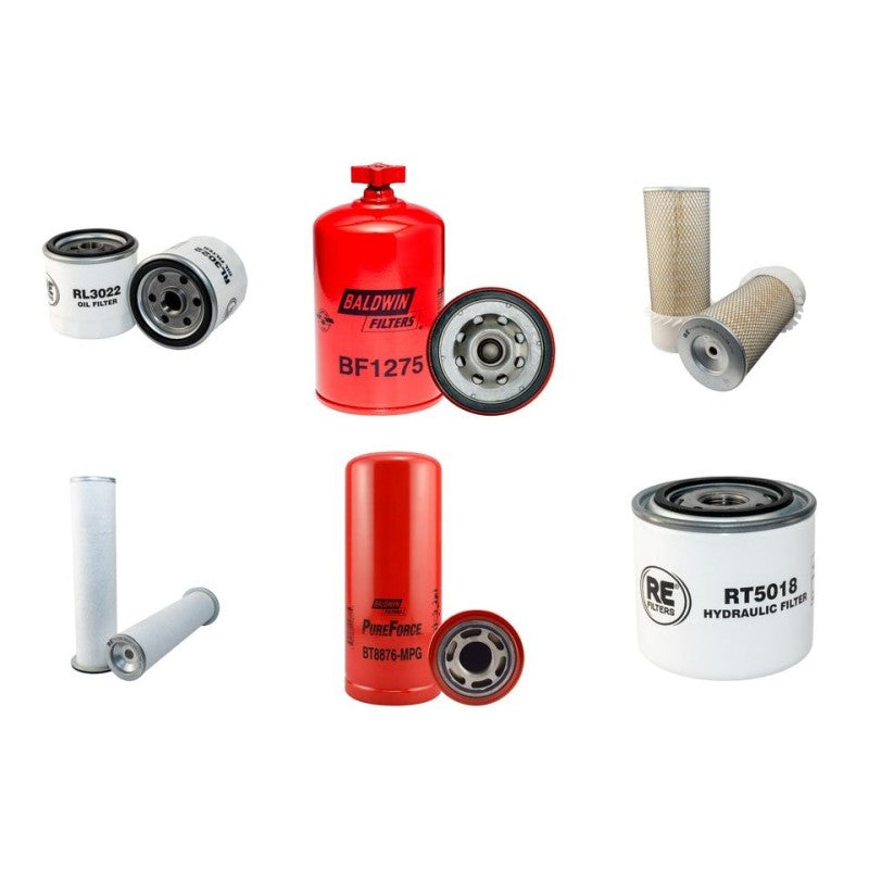 GROVE YB5515 Filter Service Kit w/Cummins B3.3-85L Eng. SN 110/3514/3628 TIER II
