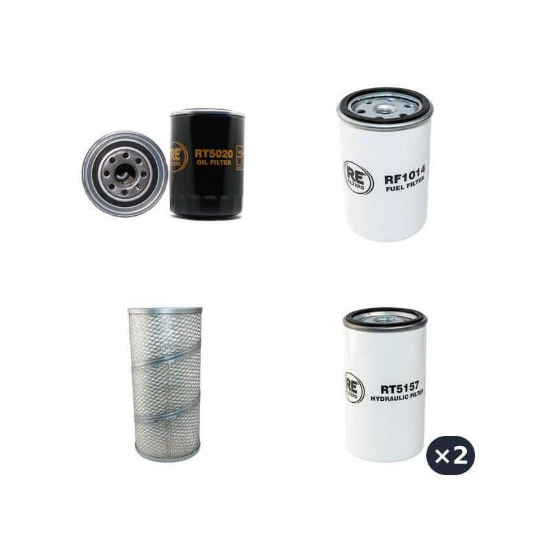 HAMM 2310S/SD/SDO/SSD Filter Service Kit w/Deutz F 4912 Eng. 1987-