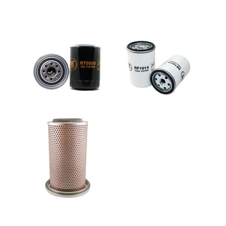 HAMM 2410S/SD/SS/SSD Filter Service Kit Air Oil Fuel Filters w/Deutz F6L912 Eng.