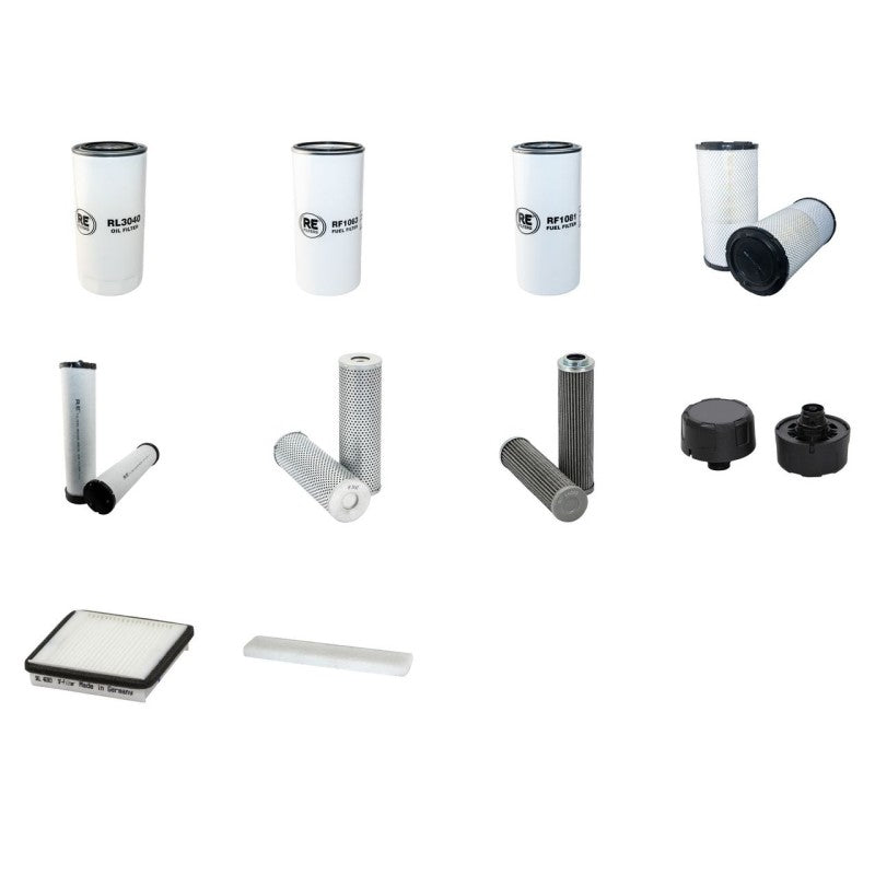HAMM 3412HT/HTP/P/VIO Filter Service Kit w/Deutz TCD 2012L04 2V Eng.
