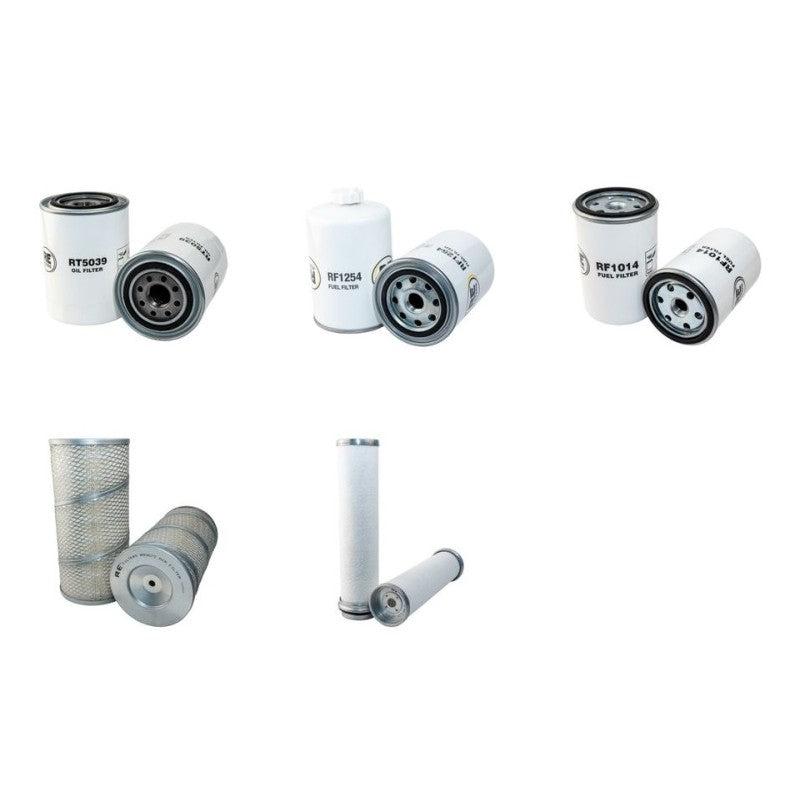 HAMM GRW10 Filter Service Kit Air Oil Fuel Filters w/Cummins 4BT3.9 Eng.