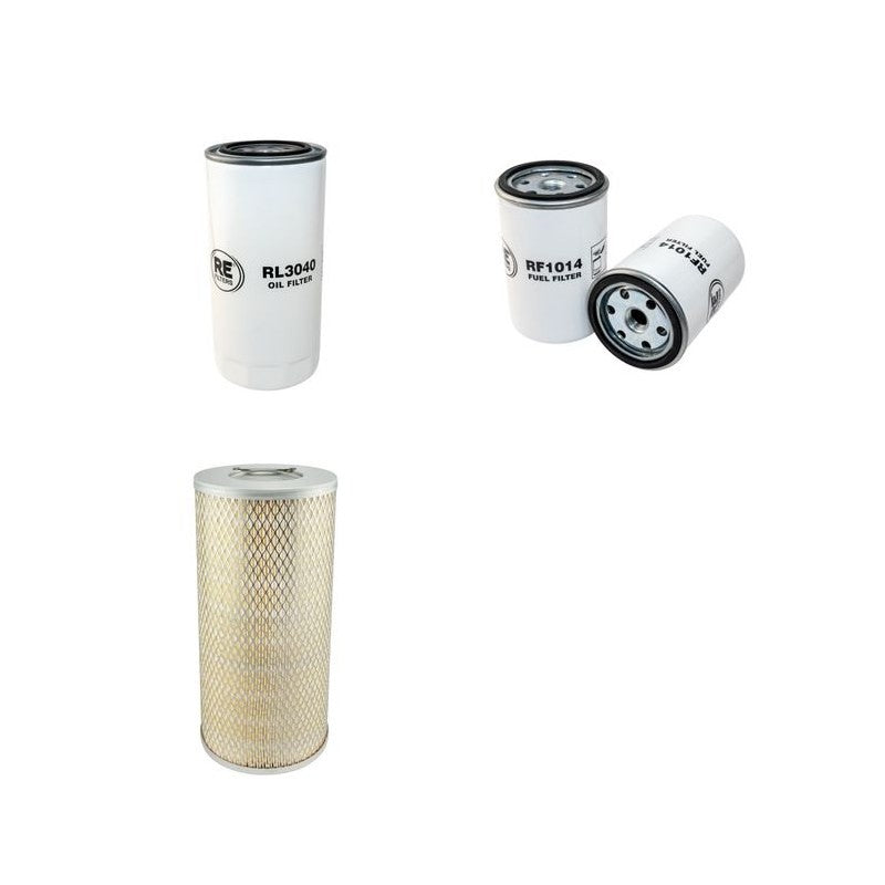HAMM GRW15/20/30 Filter Service Kit Air Oil Fuel Filters w/Deutz F6L912 Eng.