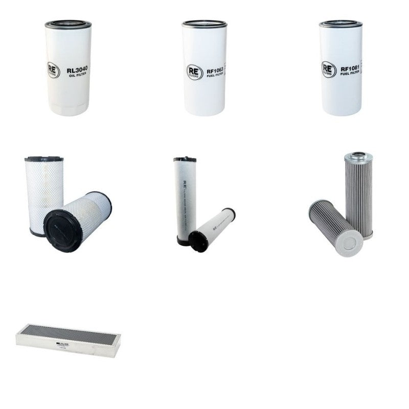 HAMM GRW280-20 Filter Service Kit w/Deutz TCD2012L04 Eng. SN H1950001- YR 2010-