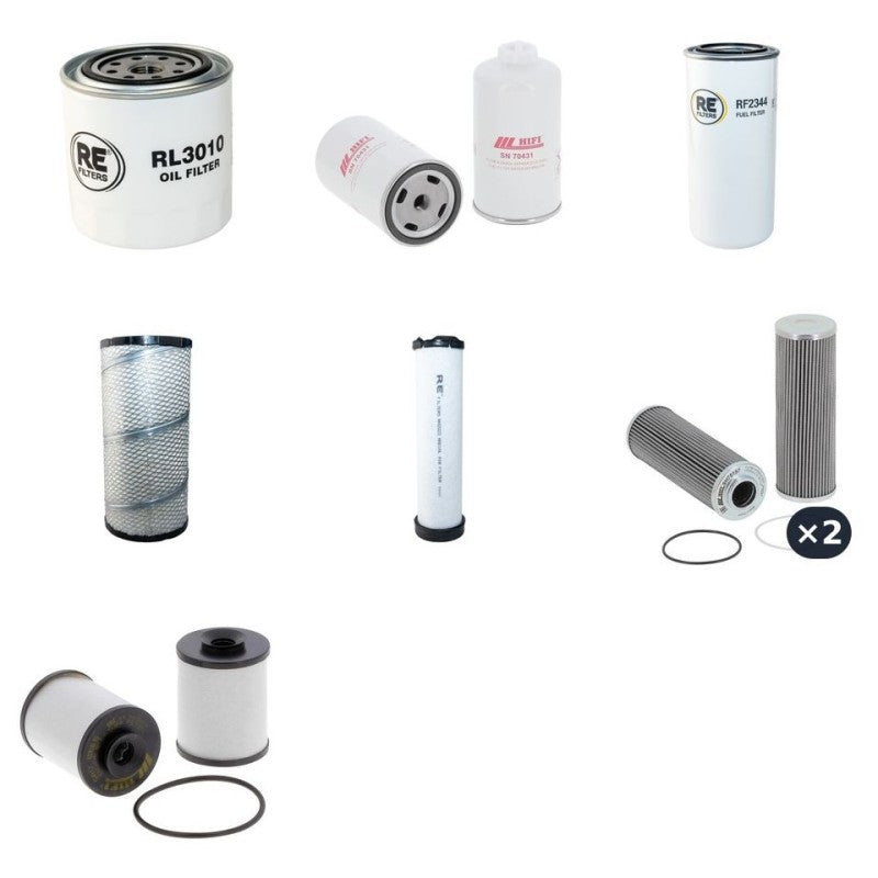 HAMM H5I Filter Service Kit w/Kubota V3307T Eng. YR 2015