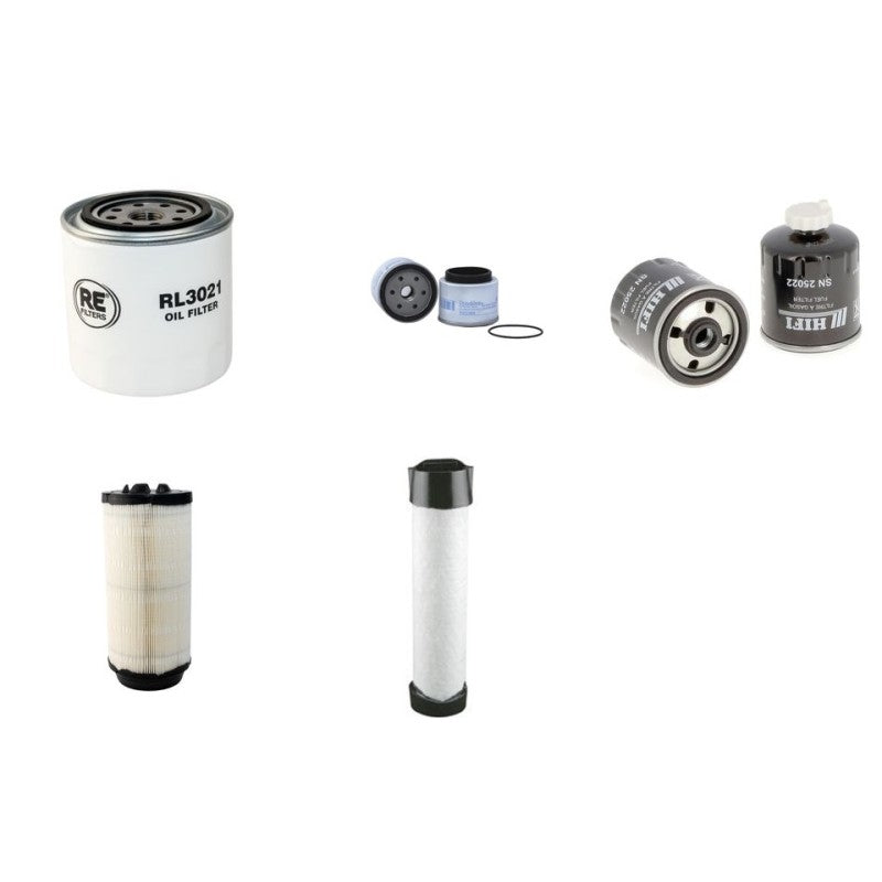 HAMM HD10CVV Filter Service Kit Air Oil Fuel Filters w/Kubota D1503 Eng.