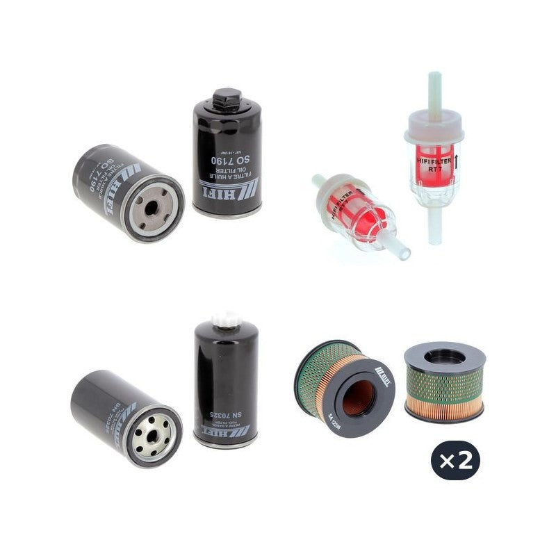 Hamm HD 10 VV Engine Filter Kit with Hatz 4 W 35 engine 2008-