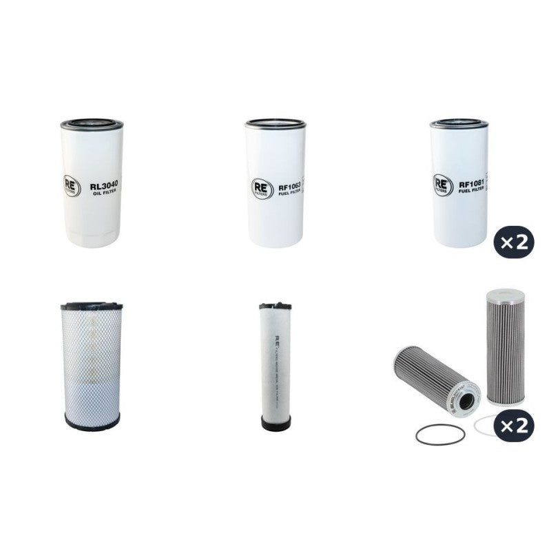 HAMM HD110 PLUSVV Filter Service Kit w/Deutz TCD2012L042V Eng. YR 2012-