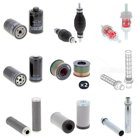 Hamm HD 12 VT Filter Kit with Hatz 4 W 35 engine 2010-