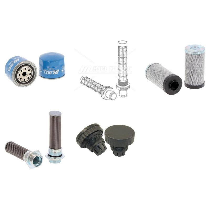 Hamm HD 13 VT Filter Kit with Kubota V2203 engine 2022-2026