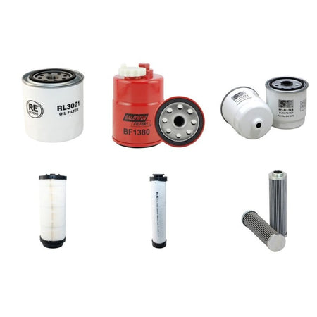 HAMM HD13VV Filter Service Kit w/Kubota V2203M-EU33 Eng. YR 2010-