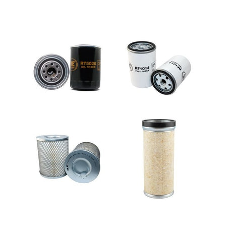 HAMM HD85(K) Filter Service Kit Air Oil Fuel Filters w/Deutz F4L912 Eng.
