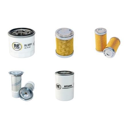 HANIX H22A/B Filter Service Kit w/Mitsubishi S3L2E Eng. SN -H2200200