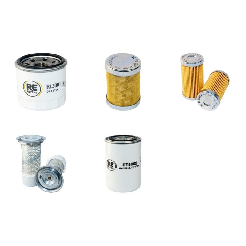 HANIX H22A/B Filter Service Kit w/Mitsubishi S3L2E Eng. SN -H2200200